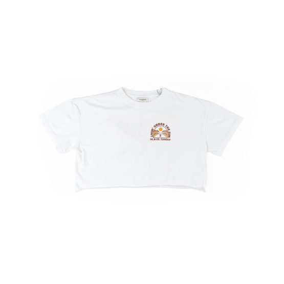 Woman Crop Tee Bill Offwhite - Image 4
