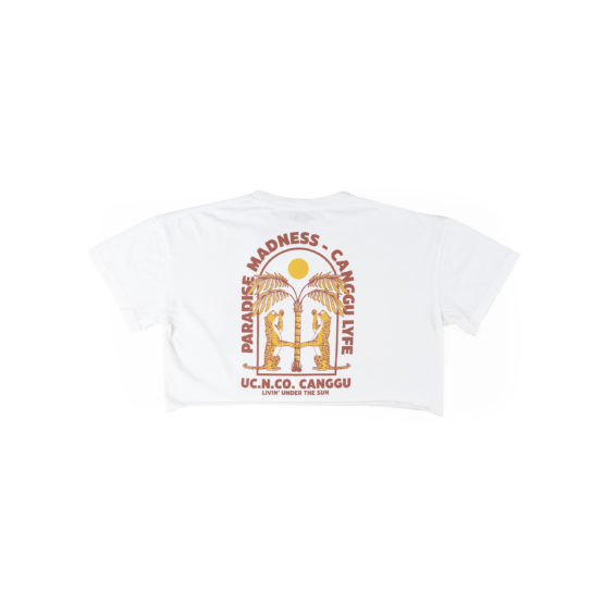 Woman Crop Tee Bill Offwhite