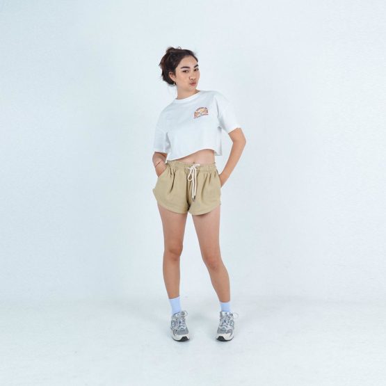Woman Crop Tee Bill Offwhite - Image 9