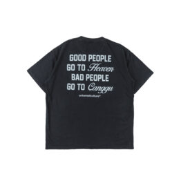Tshirt Bad Black Wash