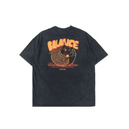 Tshirt Balance Charcoal Wash