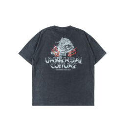 Tshirt Boba Charcoal Wash