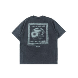 Tshirt Shaolin Charcoal Wash